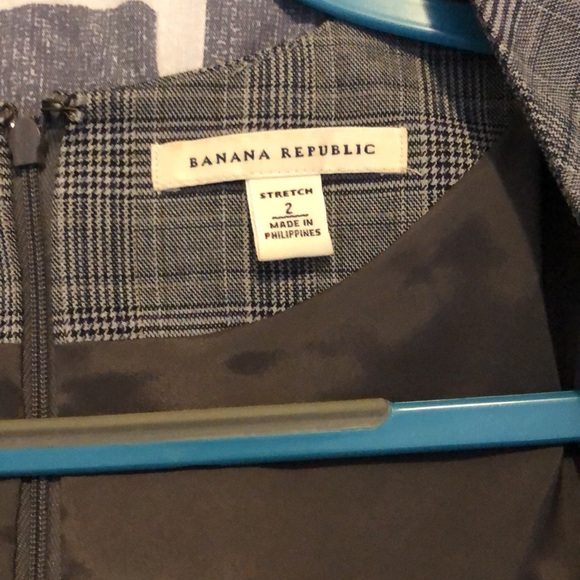 Grey checkered pattern dress - Picture 3 of 6